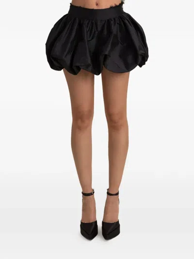 Contessa Mills Good Puffed-balloon Skirt In Black