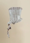 Contessa Mills Le Fay Raw-edged Pleated Satin Ruffled Top In Metallic