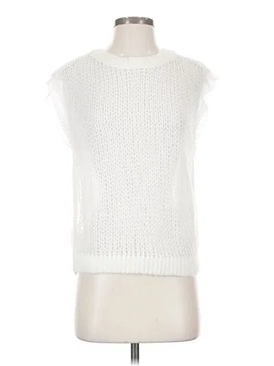 Contessa Mills Sweater Vest In White