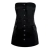 Contessa Mills Women's Craft Dress In Black In Black