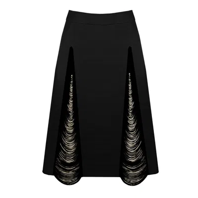 Contessa Mills Women's Madeleine Skirt In Black