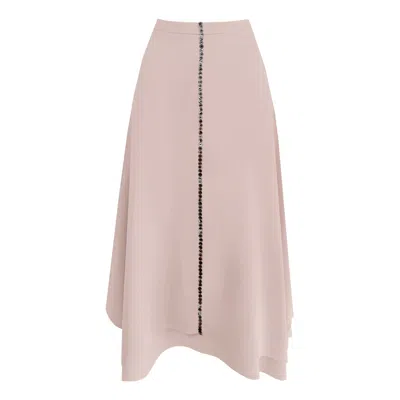 Contessa Mills Women's Pink / Purple / Rose Gold Coraline Skirt In Pink/purple/rose Gold
