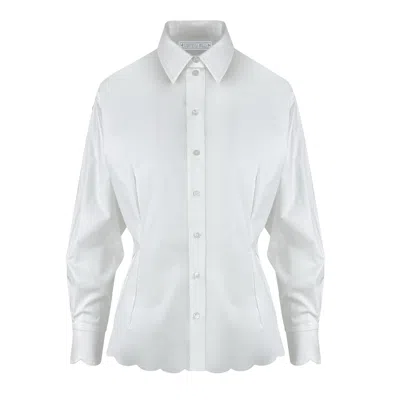 Contessa Mills Women's White Doll Oxford