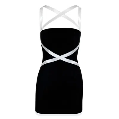 Contessa Mills Women's X Dress In Black