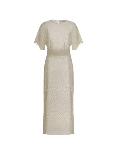 Contessa Mills Wraith Midi Dress In Multi