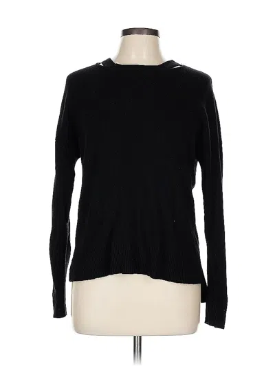 Pre-owned Context Exclusively For Lord & Taylor Pullover Sweater In Black