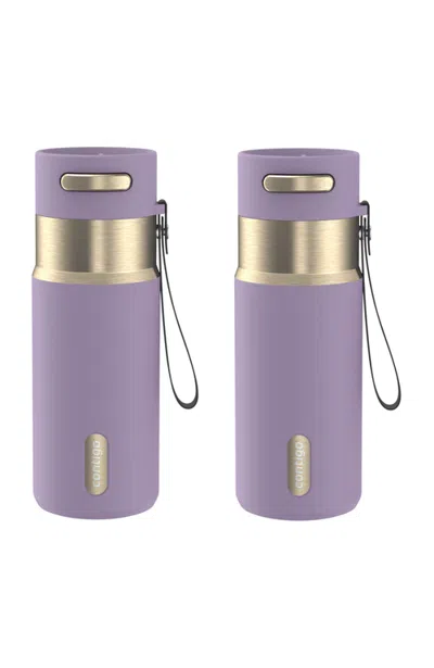 Contigo Autoseal 16 oz Bottle, Pack Of 2 In Purple