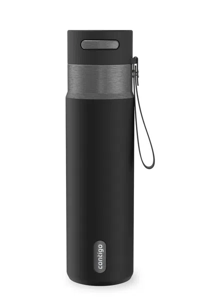 Contigo Autoseal 24 oz Leakproof Bottle With Carrying Strap In Black