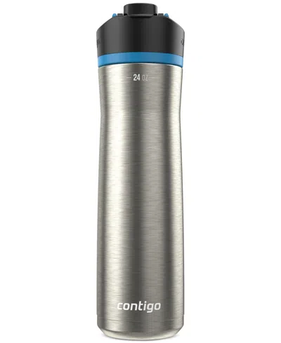 Contigo Cortland Chill 2.0 Stainless Steel Water Bottle In Silver
