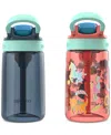 Contigo Kids 2-pack Autospout Straw 14-oz. Water Bottles In Multi