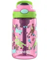 Contigo Kids Printed Autospout Straw 14-oz. Water Bottle In Pink