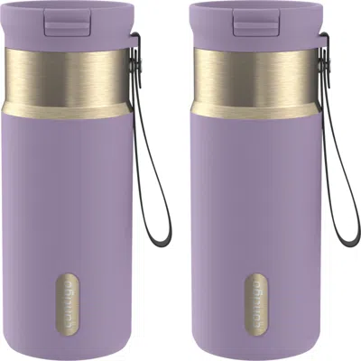 Contigo Snapseal 16 oz Bottle, Pack Of 2 In Purple
