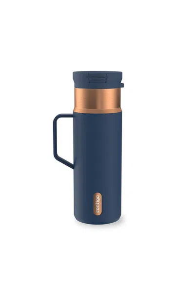 Contigo Snapseal 20 oz Stainless Steel Bottle With Side Handle In Blue
