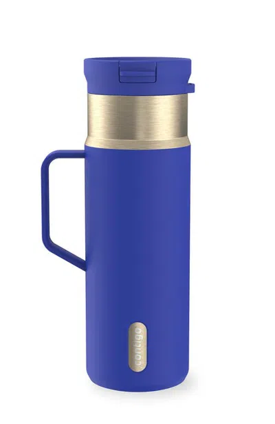 Contigo Snapseal 20 oz Stainless Steel Bottle With Side Handle In Blue