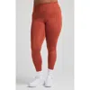 Contour 7/8 Legging Losano  In Baked Clay