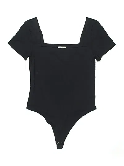 Pre-owned Contour Bodysuit In Black