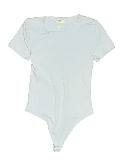 Pre-owned Contour Bodysuit In Gray
