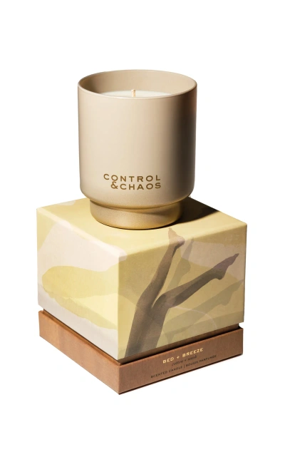Control & Chaos Bed + Breeze Candle In White