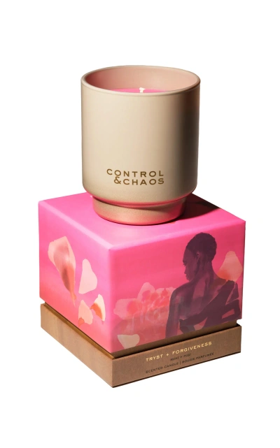 Control & Chaos Tryst + Forgiveness Candle In Pink