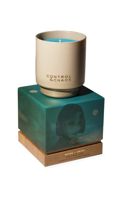 Control & Chaos Whine + Grind Candle In Blue
