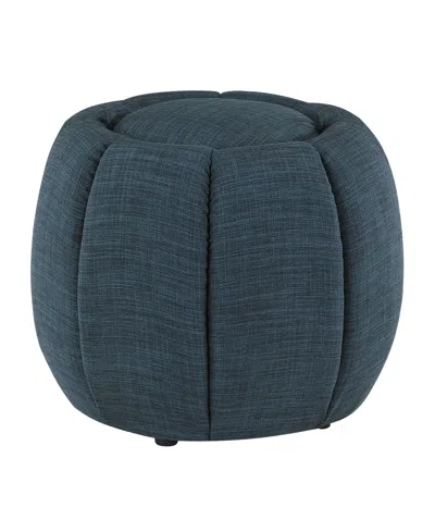 Convenience Concepts 20" Designs4comfort Daisy Storage Ottoman With Reversible Tray Lid