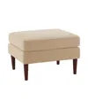 Convenience Concepts 20.25" Designs4comfort Marlow Mid Century Ottoman