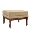 Convenience Concepts 22.5" Plywood Elizabeth Coffee Table Ottoman In Multi
