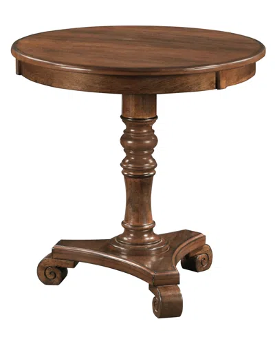 Convenience Concepts 26" Wood Classic Accents Talbot End Table In Brown