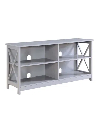 Convenience Concepts 47.3" Oxford Pinewood Tv Stand In Gray