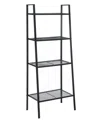 Convenience Concepts 58.25" Metal Designs2go 4-tier Plant Stand In Black