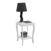Convenience Concepts American Heritage Square End Table, White In White
