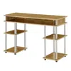Convenience Concepts Designs2go No Tools Student Desk With Shelves, R4-0541