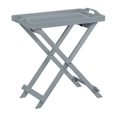 Convenience Concepts Designs2go Tv Tray Table In Gray