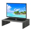Convenience Concepts Designs2go Tv/monitor Riser For Tvs Up To 46 Inches Weathered Gray In Gray