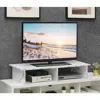 Convenience Concepts Designs2go Tv/monitor Riser For Tvs Up To 46 Inches White Faux Marble