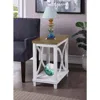 Convenience Concepts Florence Chairside Table* In White