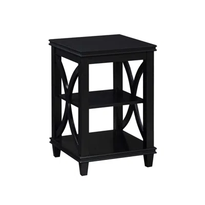 Convenience Concepts Florence End Table In Black