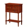 Convenience Concepts Kendra 3 Drawer Hall Table With Shelf