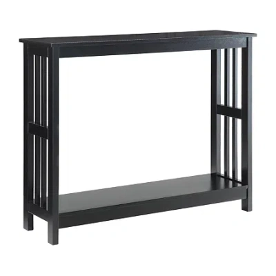 Convenience Concepts Mission Console Table In Black