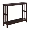 Convenience Concepts Mission Console Table In Brown
