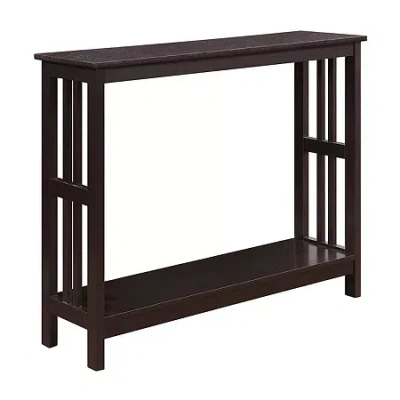 Convenience Concepts Mission Console Table In Brown