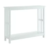 Convenience Concepts Mission Console Table In White