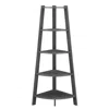 Convenience Concepts Newport 5 Tier Wide Corner Bookcase
