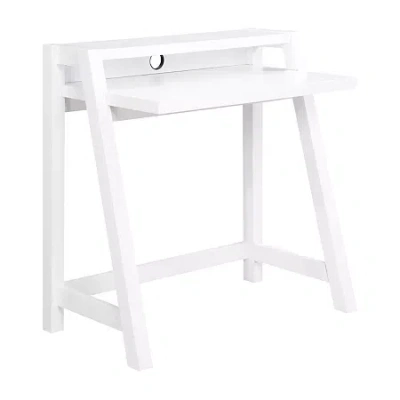 Convenience Concepts Newport Lily Writing Desk In White