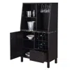 Convenience Concepts Newport Wine Storage Bar