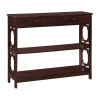 Convenience Concepts Omega 1-drawer Console Table In Brown