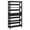 Convenience Concepts Omega 5 Tier Bookcase With Drawer, Espresso In Black