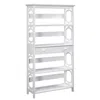 Convenience Concepts Omega 5 Tier Bookcase With Drawer, White