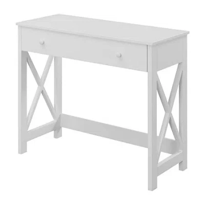 Convenience Concepts Oxford Writing Desk In White
