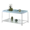 Convenience Concepts Palm Beach Coffee Table, Sea Foam